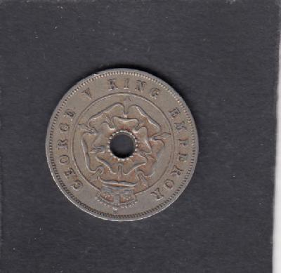 Beschrijving: 1 Penny HOLE